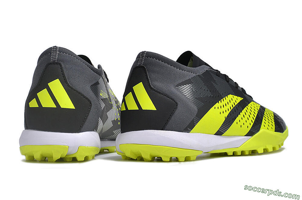 Adidas Predator Accuracy.3 TF Low-Tops Football Shoes - Black/Green/White 6