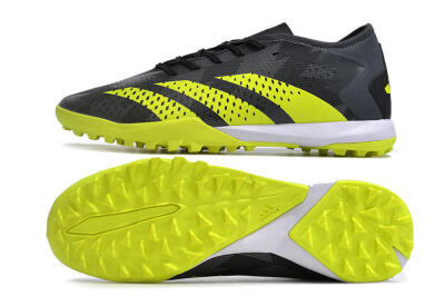 Adidas Predator Accuracy.3 TF Low-Tops Football Shoes - Black/Green/White