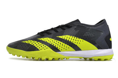 Adidas Predator Accuracy.3 TF Low-Tops Football Shoes - Black/Green/White