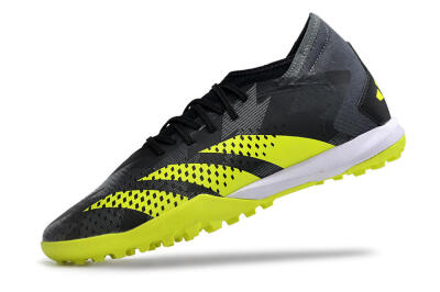 Adidas Predator Accuracy.3 TF Low-Tops Football Shoes - Black/Green/White