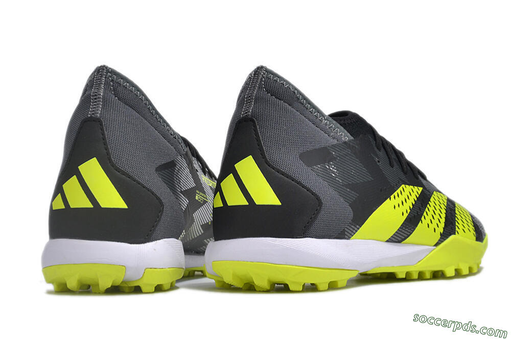 Adidas Predator Accuracy.3 TF Low-Tops Football Shoes - Black/Green/White 6