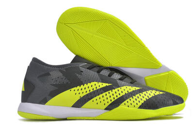 Adidas Predator Accuracy.3 IC Low-Tops Football Shoes - Black/Green/White