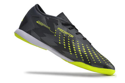 Adidas Predator Accuracy.3 IC Low-Tops Football Shoes - Black/Green/White