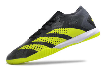 Adidas Predator Accuracy.3 IC Low-Tops Football Shoes - Black/Green/White