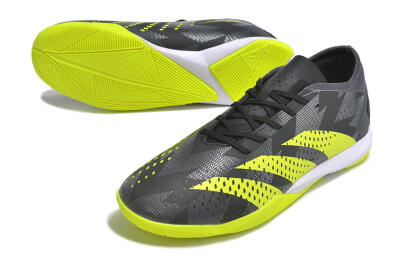 Adidas Predator Accuracy.3 IC Low-Tops Football Shoes - Black/Green/White