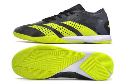 Adidas Predator Accuracy.3 IC Low-Tops Football Shoes - Black/Green/White