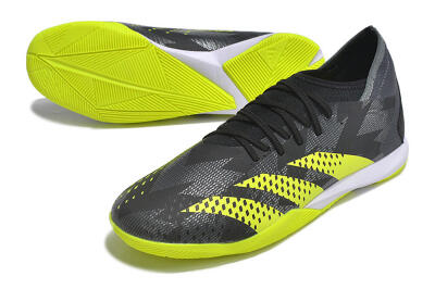 Adidas Predator Accuracy.3 IC Low-Tops Football Shoes - Black/Green/White