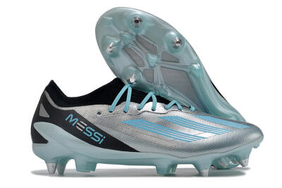 Adidas X Speedportal.1 SG Low-Tops Football Boots - Silver/Black/Blue