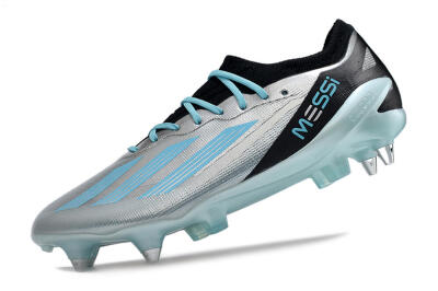 Adidas X Speedportal.1 SG Low-Tops Football Boots - Silver/Black/Blue