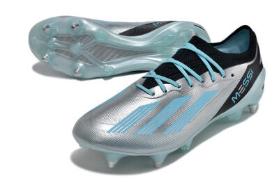 Adidas X Speedportal.1 SG Low-Tops Football Boots - Silver/Black/Blue