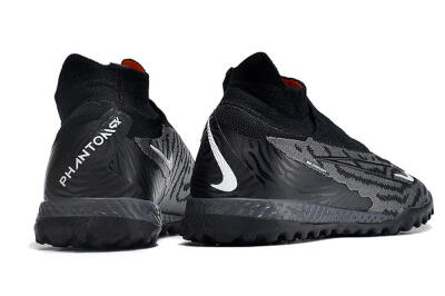 Nike Phantom GX Elite DF Link TF High-Tops Football Shoes - Black/White