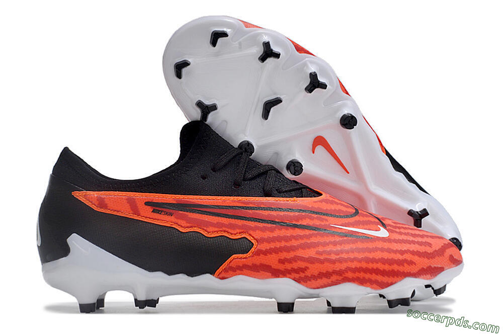 Nike Phantom GX Academy FG Low-Tops Football Boots - Red/Black/White 1