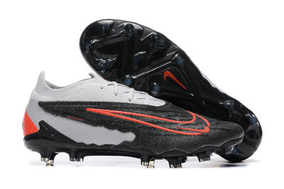 Nike Phantom GX Elite FG Low-Tops Football Boots - Black/White/Red