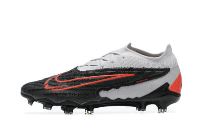 Nike Phantom GX Elite FG Low-Tops Football Boots - Black/White/Red