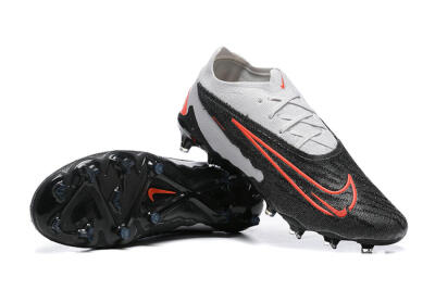 Nike Phantom GX Elite FG Low-Tops Football Boots - Black/White/Red