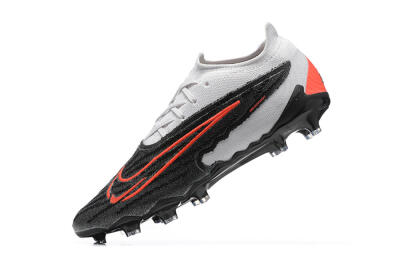 Nike Phantom GX Elite FG Low-Tops Football Boots - Black/White/Red