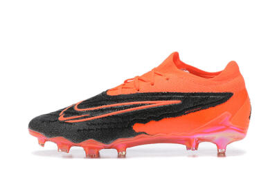 Nike Phantom GX Elite FG Low-Tops Football Boots - Orange/Black/Grey