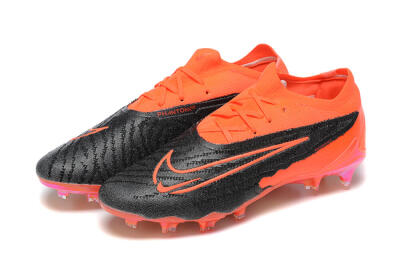 Nike Phantom GX Elite FG Low-Tops Football Boots - Orange/Black/Grey
