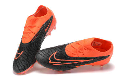 Nike Phantom GX Elite FG Low-Tops Football Boots - Orange/Black/Grey
