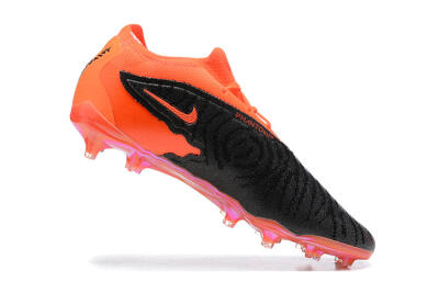 Nike Phantom GX Elite FG Low-Tops Football Boots - Orange/Black/Grey
