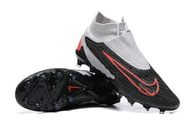 Nike Phantom GX Elite FG High-Tops Football Boots - Black/White/Red