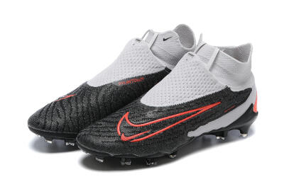 Nike Phantom GX Elite FG High-Tops Football Boots - Black/White/Red