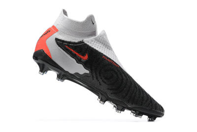 Nike Phantom GX Elite FG High-Tops Football Boots - Black/White/Red