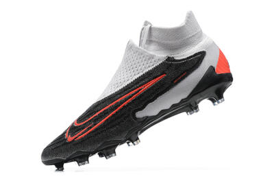 Nike Phantom GX Elite FG High-Tops Football Boots - Black/White/Red