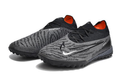 Nike Phantom GX Elite TF Low-Tops Football Shoes - Black/Grey/White