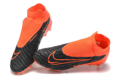 Nike Phantom GX Elite FG High-Tops Football Boots - Orange/Black/Grey