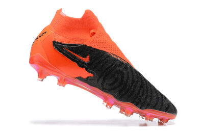 Nike Phantom GX Elite FG High-Tops Football Boots - Orange/Black/Grey