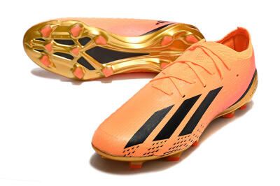 Adidas X Speedportal .1 2022 World Cup Boots FG Low-Tops Football Boots - Orange/Black/Gold
