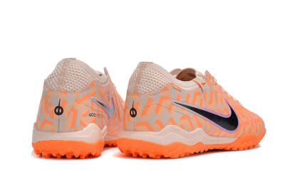 Nike Tiempo Legend 10 Elite TF Low-Tops Football Shoes - Orange/White/Black