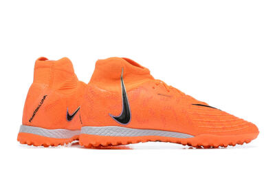 Nike Phantom GX DF Elite TF High-Tops Football Shoes - Orange/Silver/Black