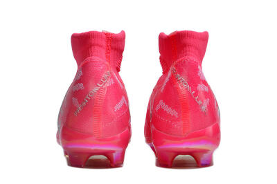 Nike Phantom Luna Elite FG High-Tops Football Boots - Red/Silver/White