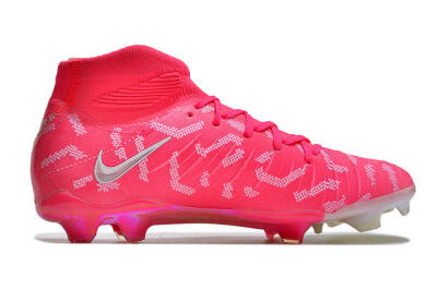 Nike Phantom Luna Elite FG High-Tops Football Boots - Red/Silver/White