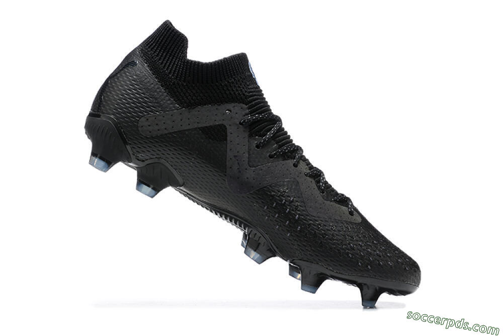 Puma Future Ultimate FG Low-Tops Football Boots - Black/Black 6