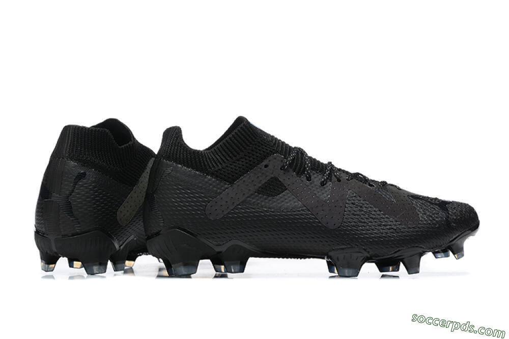 Puma Future Ultimate FG Low-Tops Football Boots - Black/Black 8