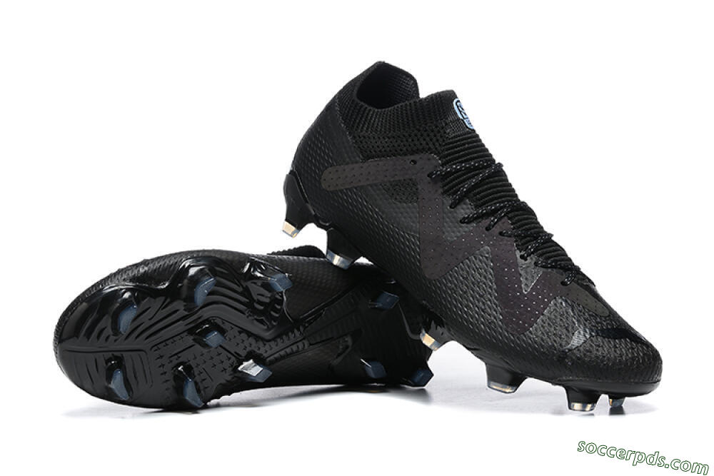 Puma Future Ultimate FG Low-Tops Football Boots - Black/Black 4