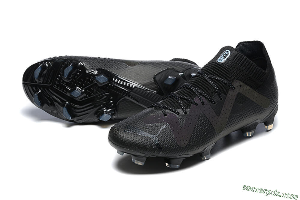 Puma Future Ultimate FG Low-Tops Football Boots - Black/Black 3