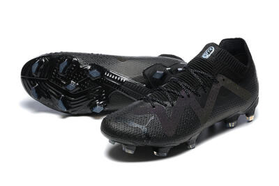 Puma Future Ultimate FG Low-Tops Football Boots - Black/Black