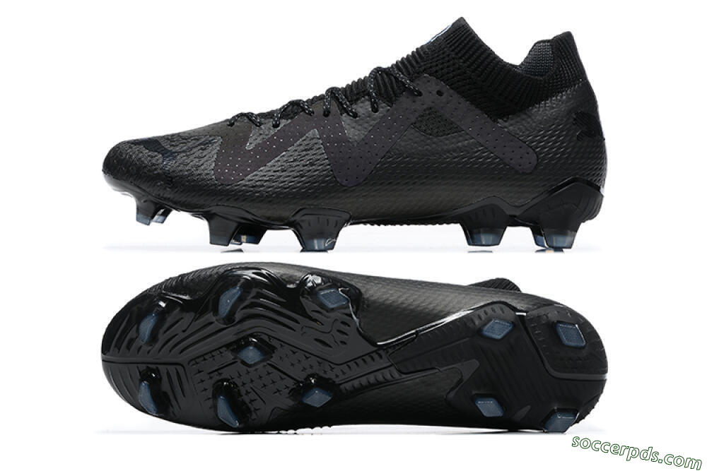 Puma Future Ultimate FG Low-Tops Football Boots - Black/Black 0