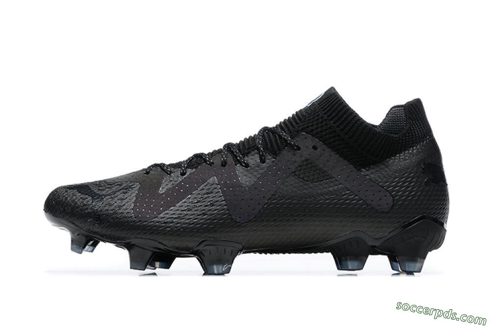 Puma Future Ultimate FG Low-Tops Football Boots - Black/Black 2