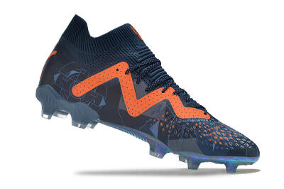 Puma Future Ultimate DNA FG Low-Tops Football Boots - Blue/Orange