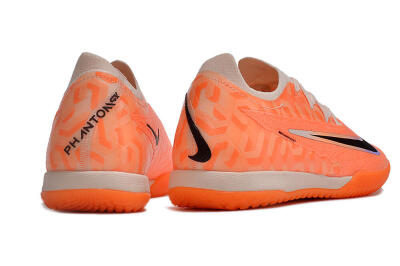 Nike Phantom GX Elite IC Low-Tops Football Shoes - Orange/Black/Purple