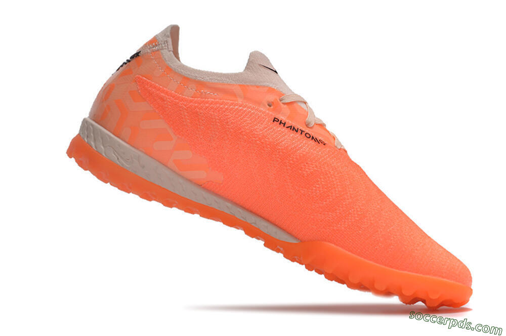 Nike Phantom GX Elite TF Low-Tops Football Shoes - Orange/Black/Purple 4