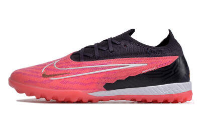Nike Phantom GX Elite TF Low-Tops Football Shoes - Pink/White/Black