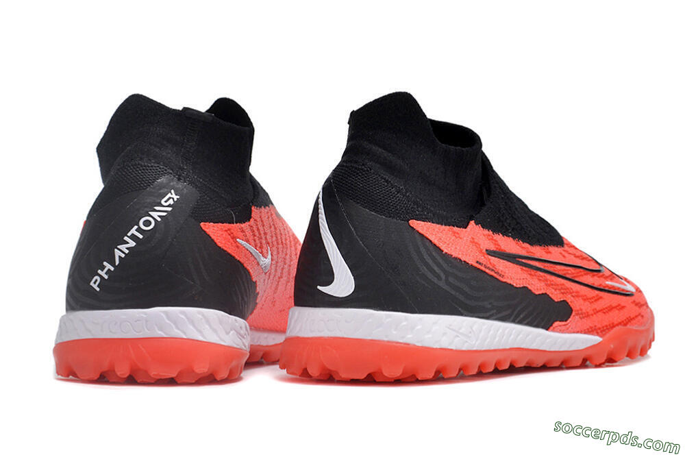 Nike Phantom GX Elite DF Link TF High-Tops Football Shoes - Red/Black/White 6