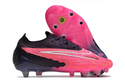 Nike Phantom GX Elite Link Pro SG Low-Tops Football Boots - Pink/White/Black