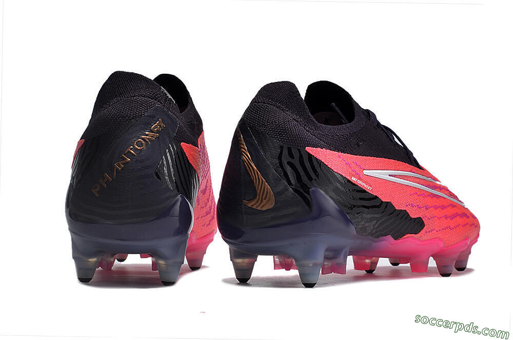 Nike Phantom GX Elite Link Pro SG Low-Tops Football Boots - Pink/White/Black 6
